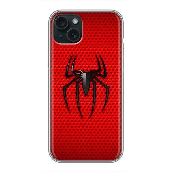 Чехол с принтом «Паук Марвел» для iPhone 15 Plus