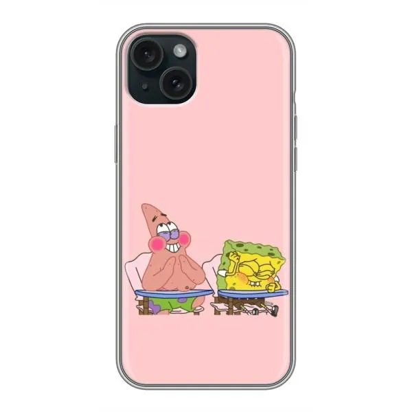 Чохол з принтом «За партою» для iPhone 15 Plus