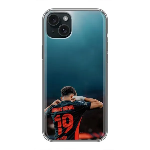 Чохол з принтом «Ламін 19» для iPhone 15 Plus