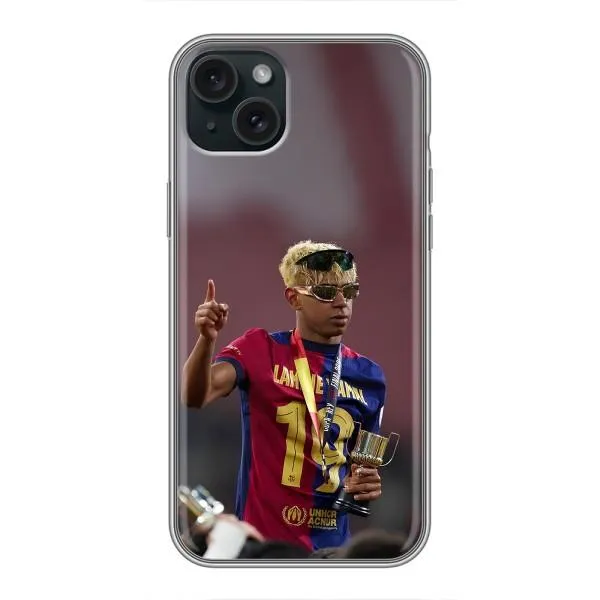 Чохол з принтом «Lamine Yamal» для iPhone 15 Plus