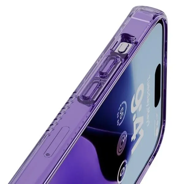 Чохол TPU+PC Multi-Color для Apple iPhone 15 Pro Max (6.7") — Фіолетовий — фото 3