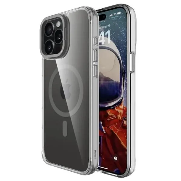 Чохол TPU Space Case Apex with Magnetic Fit для Apple iPhone 15 Pro Max (6.7") — Сірий — фото 1