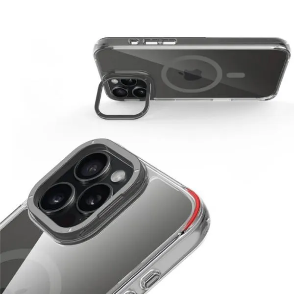 Чохол TPU Space Case Apex with Magnetic Fit для Apple iPhone 15 Pro Max (6.7") — Сірий — фото 3