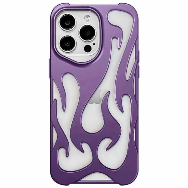 Чохол TPU WinFire для Apple iPhone 15 Pro Max (6.7") — Фіолетовий — фото 1