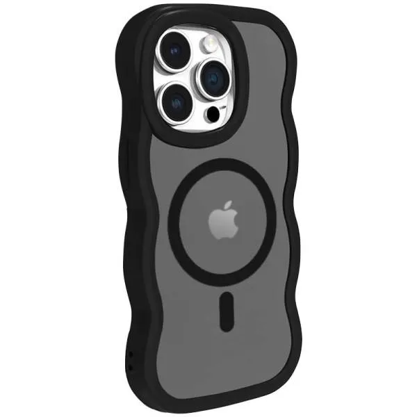Чохол TPU+PC Undine with Magnetic Fit для Apple iPhone 15 Pro Max (6.7") — Чорний — фото 2