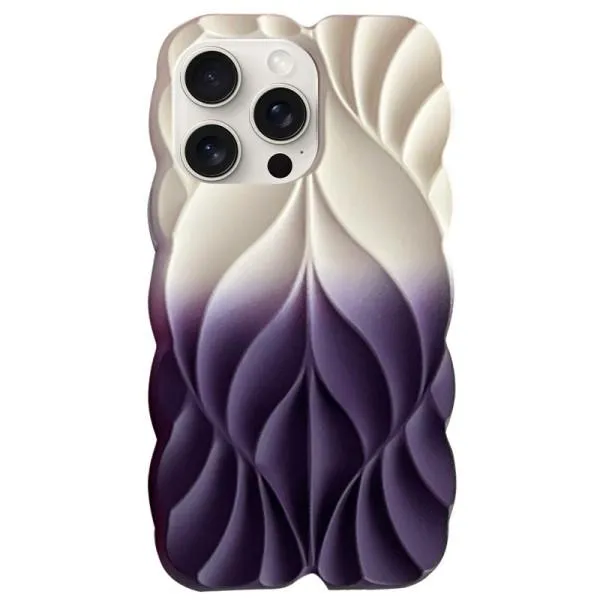 TPU чохол Leaf для Apple iPhone 15 Pro Max (6.7") — Білий — фото 1