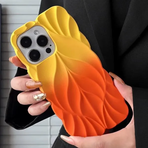 TPU чохол Leaf для Apple iPhone 15 Pro Max (6.7") — Жовтий — фото 2 TPU чохол Leaf для Apple iPhone 15 Pro Max (6.7") — Жовтий — фото 2