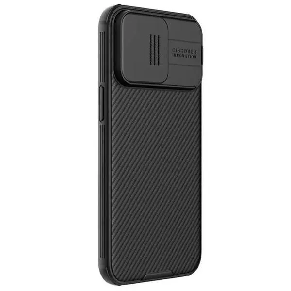 Карбонова накладка Nillkin CamShield Pro для Apple iPhone 15 Pro Max (6.7") — Чорний — фото 3
