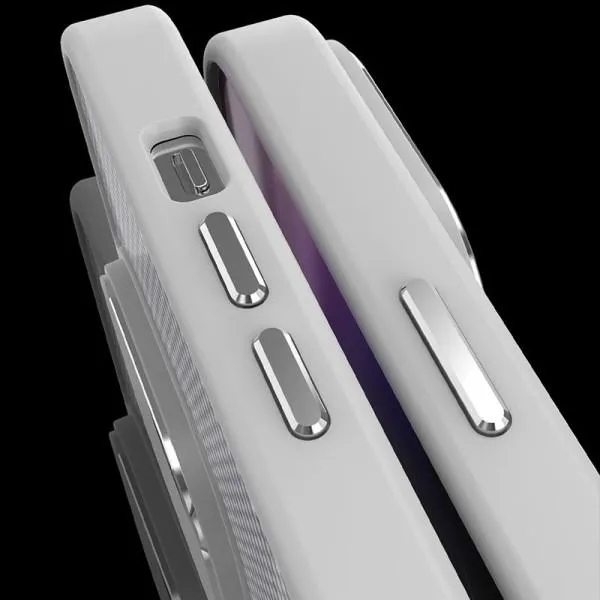 Чохол TPU+PC Carbon Mirage with MagSafe для Apple iPhone 15 Pro Max (6.7") — Сірий — фото 5