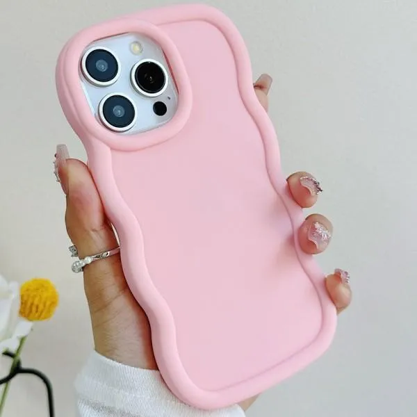 Чохол TPU Ripple для Apple iPhone 15 Pro Max (6.7") — Рожевий — фото 2