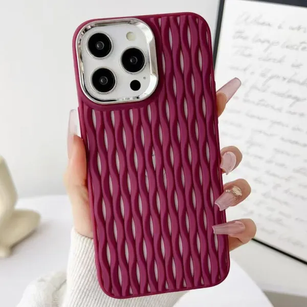 Чохол TPU Ribbio для Apple iPhone 15 Pro Max (6.7") — Червоний — фото 2