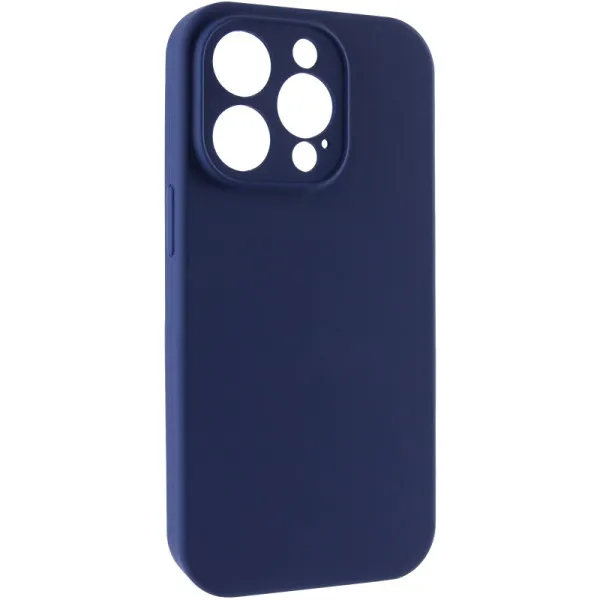Чехол Silk Full Camera Protective (AA) NO LOGO для Apple iPhone 15 Pro Max (6.7") — Синий — фото 1