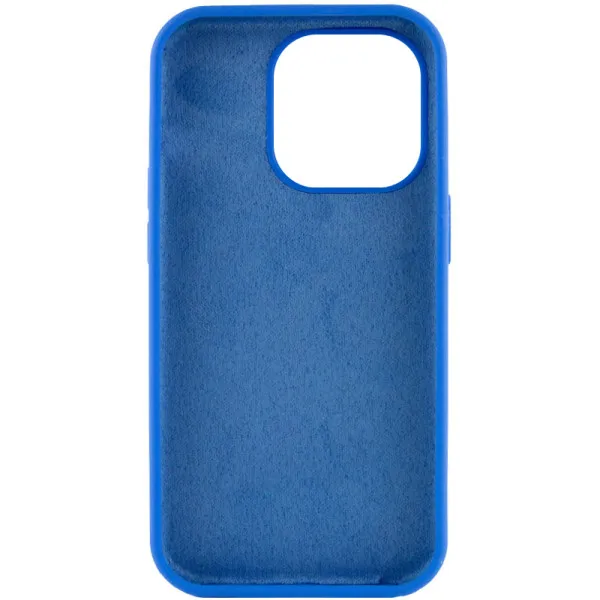 Чехол Silk Full Protective (AA) NO LOGO для Apple iPhone 15 Pro Max (6.7") — Синий — фото 4 Чехол Silk Full Protective (AA) NO LOGO для Apple iPhone 15 Pro Max (6.7") — Синий — фото 4
