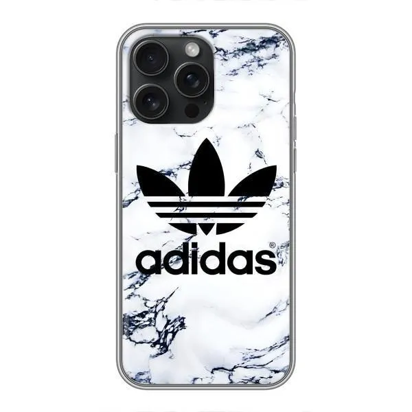 Чохол з принтом «Адідас на мраморі» для iPhone 15 Pro Max Чохол з принтом «Адідас на мраморі» для iPhone 15 Pro Max