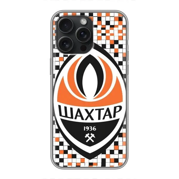 Чехол с принтом «ФК Шахтер» для iPhone 15 Pro Max