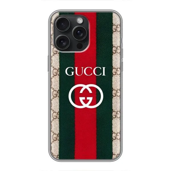 Чехол с принтом «Gucci дизайн» для iPhone 15 Pro Max