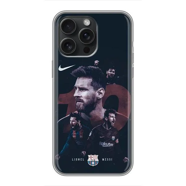 Чохол з принтом «Мессі 10» для iPhone 15 Pro Max
