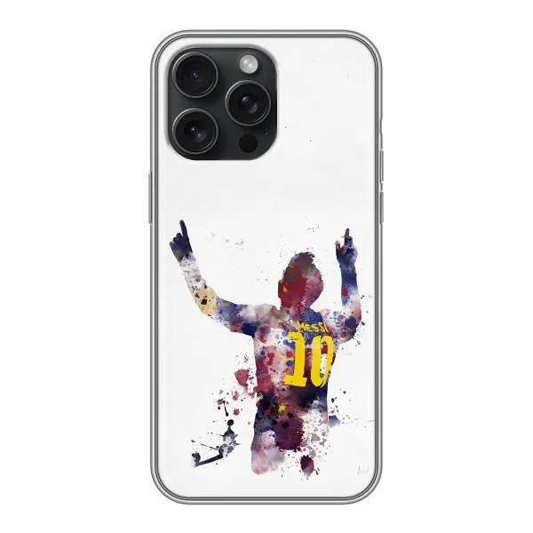 Чохол з принтом «Messi Barca» для iPhone 15 Pro Max