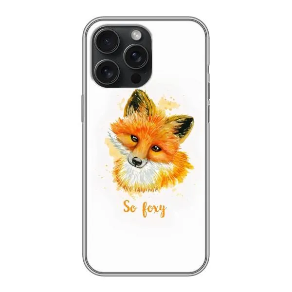 Чехол с принтом «Девочка Лиса» для iPhone 15 Pro Max
