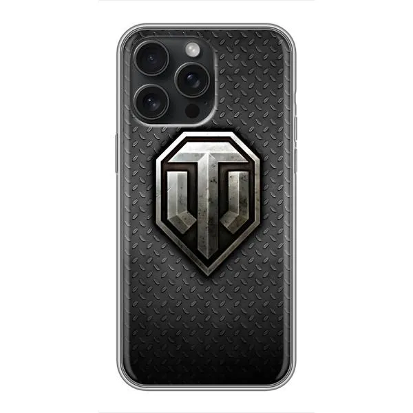 Чехол с принтом «Лого Tanks» для iPhone 15 Pro Max