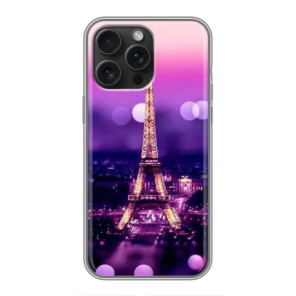 Чехол с принтом «Париж Башня» для iPhone 15 Pro Max