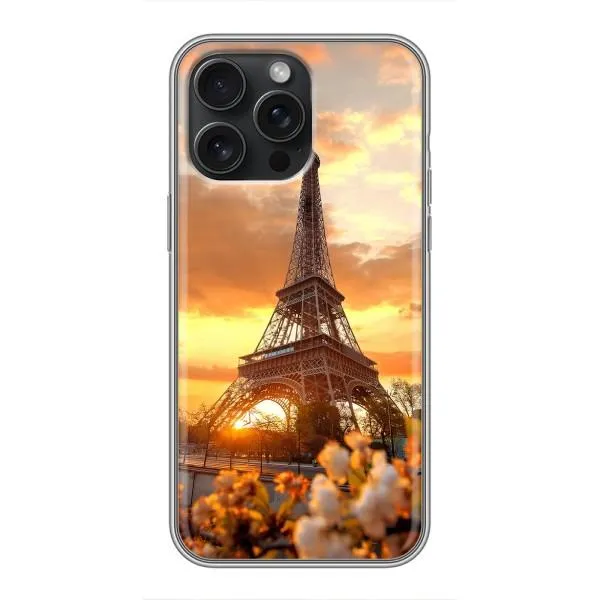 Чехол с принтом «Солнечная башня» для iPhone 15 Pro Max