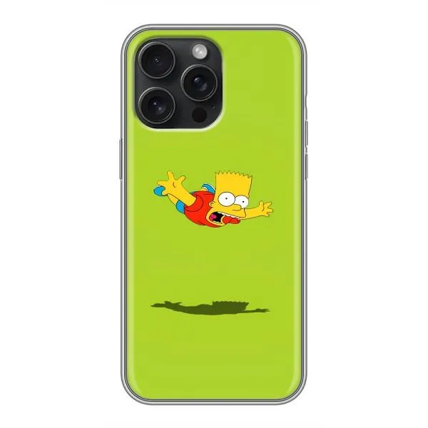 Чохол з принтом «Барт Сімпсон» для iPhone 15 Pro Max