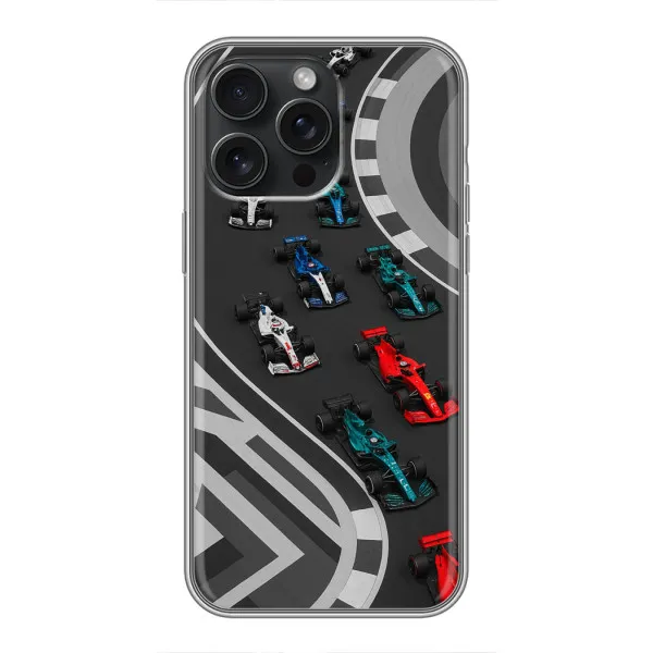 Чохол з принтом «Траса Ф1» для iPhone 15 Pro Max