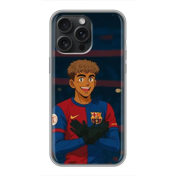Чехол с принтом «Футболист Ямаль» для iPhone 15 Pro Max Чехол с принтом «Футболист Ямаль» для iPhone 15 Pro Max