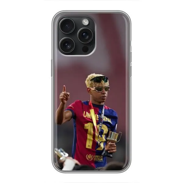 Чехол с принтом «Lamine Yamal» для iPhone 15 Pro Max Чехол с принтом «Lamine Yamal» для iPhone 15 Pro Max