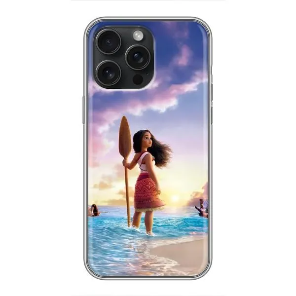 Чохол з принтом «Моана з веслом» для iPhone 15 Pro Max