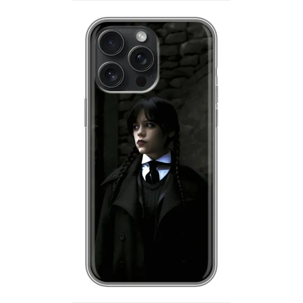 Чохол з принтом «Темний стиль Венздей» для iPhone 15 Pro Max