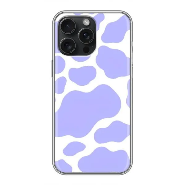 Чехол с принтом «Фиолетова Буренка» для iPhone 15 Pro Max Чехол с принтом «Фиолетова Буренка» для iPhone 15 Pro Max