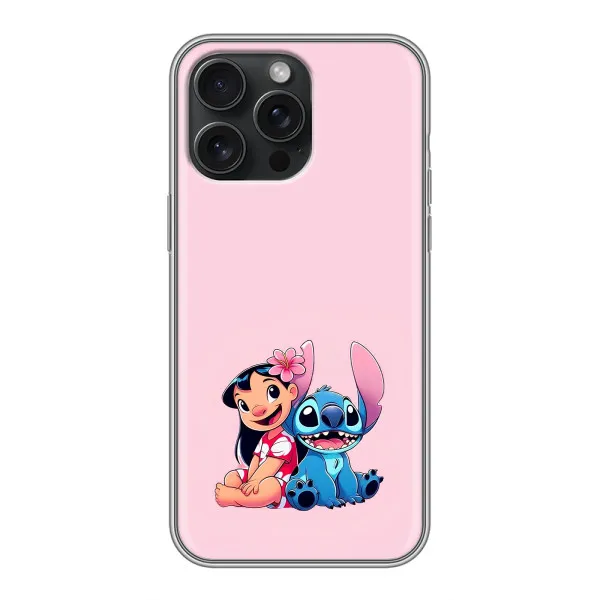Чохол з принтом «Ліло і Стіч» для iPhone 15 Pro Max