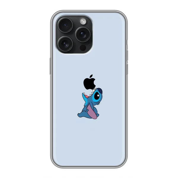 Чохол з принтом «Stitch apple» для iPhone 15 Pro Max