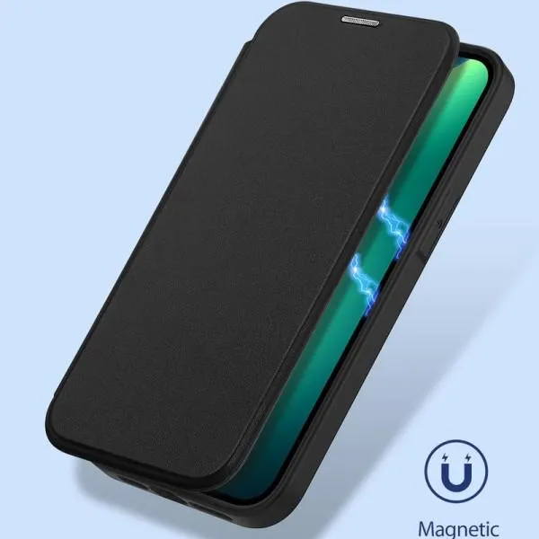 Чохол-книжка Dux Ducis Skin X Pro with MagSafe для Apple iPhone 15 Pro (6.1") — Чорний — фото 5