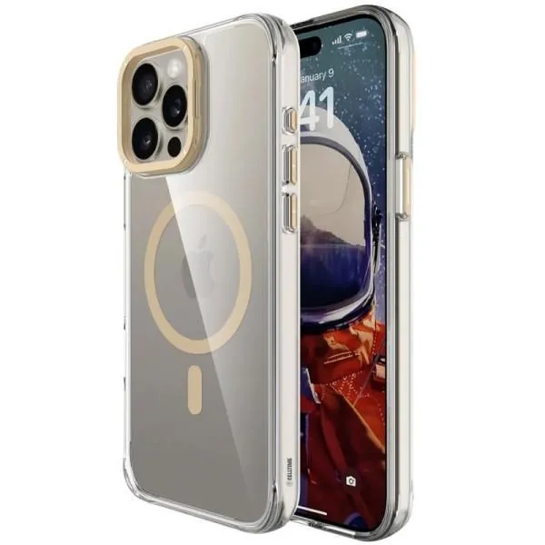 Чохол TPU Space Case Apex with Magnetic Fit для Apple iPhone 15 Pro (6.1") — Золотий — фото 1