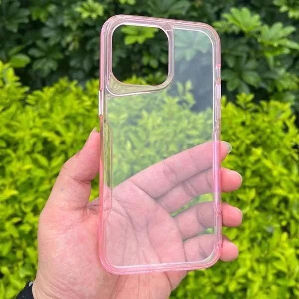 Чохол TPU+PC Incline для Apple iPhone 15 Pro (6.1") — Рожевий — фото 3 Чохол TPU+PC Incline для Apple iPhone 15 Pro (6.1") — Рожевий — фото 3