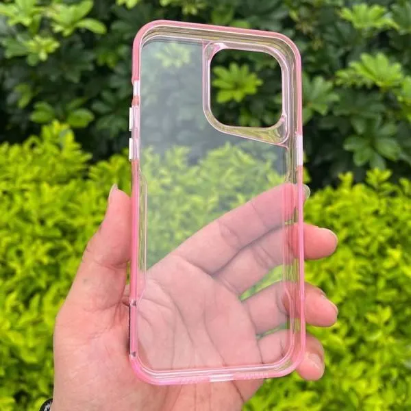 Чохол TPU+PC Incline для Apple iPhone 15 Pro (6.1") — Рожевий — фото 4 Чохол TPU+PC Incline для Apple iPhone 15 Pro (6.1") — Рожевий — фото 4