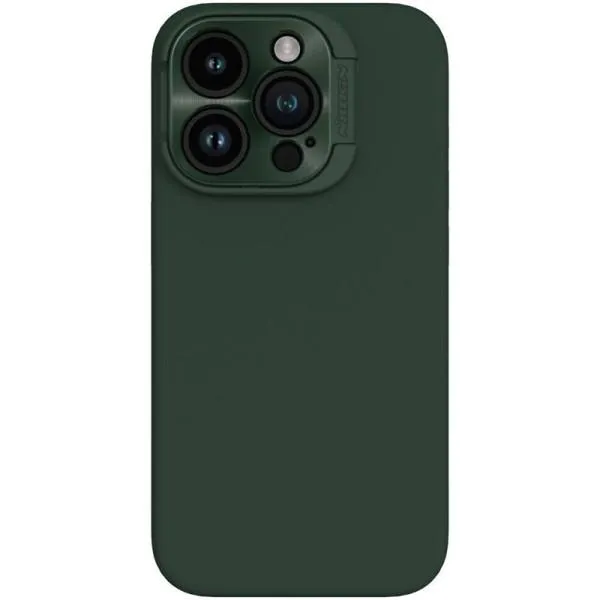 Чехол Silicone Nillkin LensWing Magnetic для Apple iPhone 15 Pro (6.1") — Зеленый — фото 1