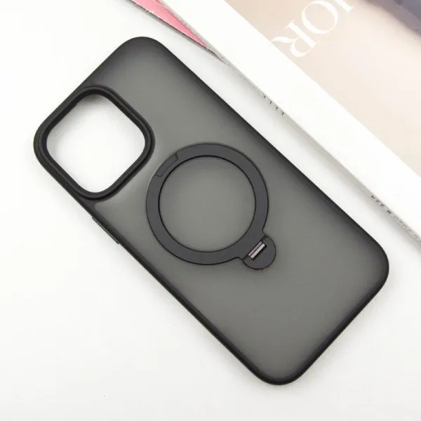 Чохол Ummi Colorful with Magnetic Fit HQ Ring для Apple iPhone 15 Pro (6.1") — Чорний — фото 2 Чохол Ummi Colorful with Magnetic Fit HQ Ring для Apple iPhone 15 Pro (6.1") — Чорний — фото 2