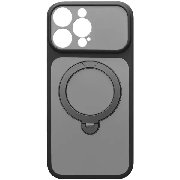 Чохол Ummi Full Camera with Magnetic Fit HQ Ring для Apple iPhone 15 Pro (6.1") — Чорний — фото 4