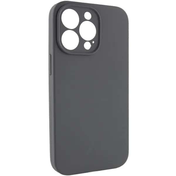 Чехол Silk Full Camera Protective (AA) NO LOGO для Apple iPhone 15 Pro (6.1") — Серый — фото 2