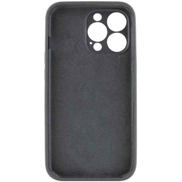 Чехол Silk Full Camera Protective (AA) NO LOGO для Apple iPhone 15 Pro (6.1") — Серый — фото 3