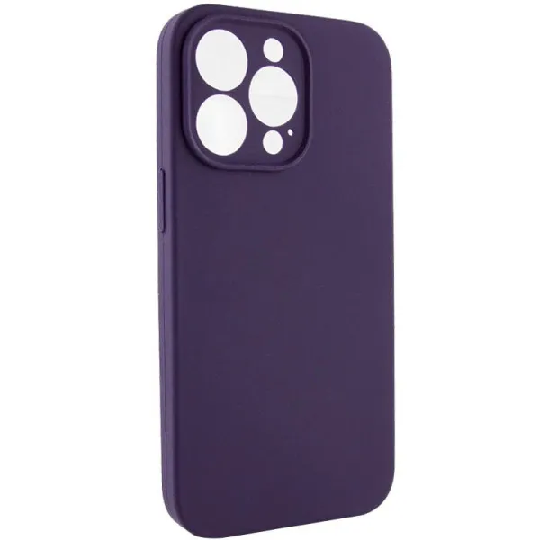 Чехол Silk Full Camera Protective (AA) NO LOGO для Apple iPhone 15 Pro (6.1") — Фиолетовый — фото 2