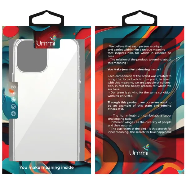 Чохол TPU Ummi transparent для Apple iPhone 15 Pro (6.1") — Прозорий — фото 2 Чохол TPU Ummi transparent для Apple iPhone 15 Pro (6.1") — Прозорий — фото 2