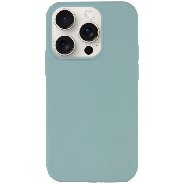 Чохол Silk Full Protective (AA) NO LOGO для Apple iPhone 15 Pro (6.1") — Бірюзовий — фото 1 Чохол Silk Full Protective (AA) NO LOGO для Apple iPhone 15 Pro (6.1") — Бірюзовий — фото 1