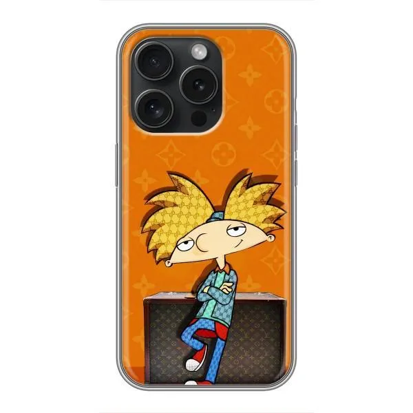 Чохол з принтом «Арнольд» для iPhone 15 Pro