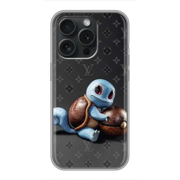 Чохол з принтом «Черепашка» для iPhone 15 Pro