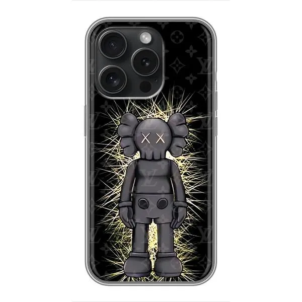Чохол з принтом «Bearbrick LV» для iPhone 15 Pro